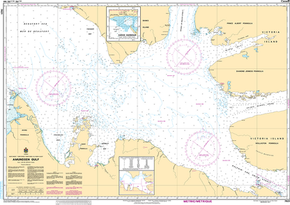 CHS Print-on-Demand Charts Canadian Waters-7621: Amundsen Gulf, CHS POD Chart-CHS7621