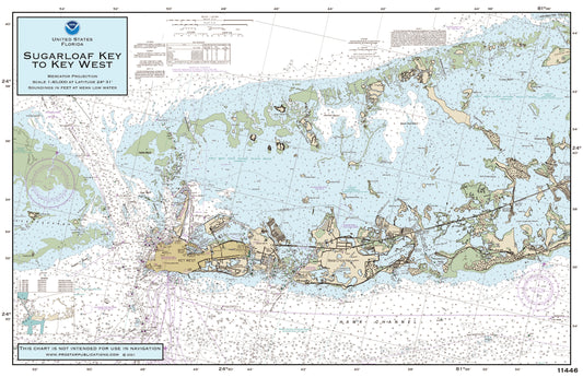 Nautical Placemat: Florida Keys