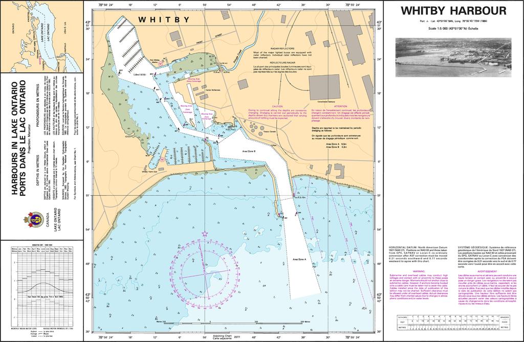 CHS Chart 2049: Whitby Harbour