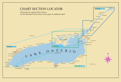 Chartbook & Cruising Guide- Lake Ontario (7th Ed)