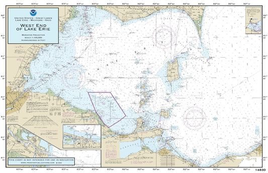 Nautical Placemat: West End Lake Eerie