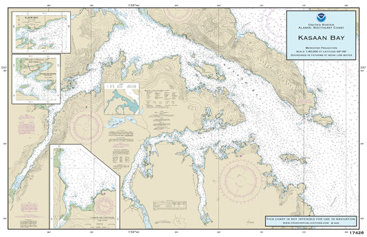 Nautical Placemat: Kasaan Bay