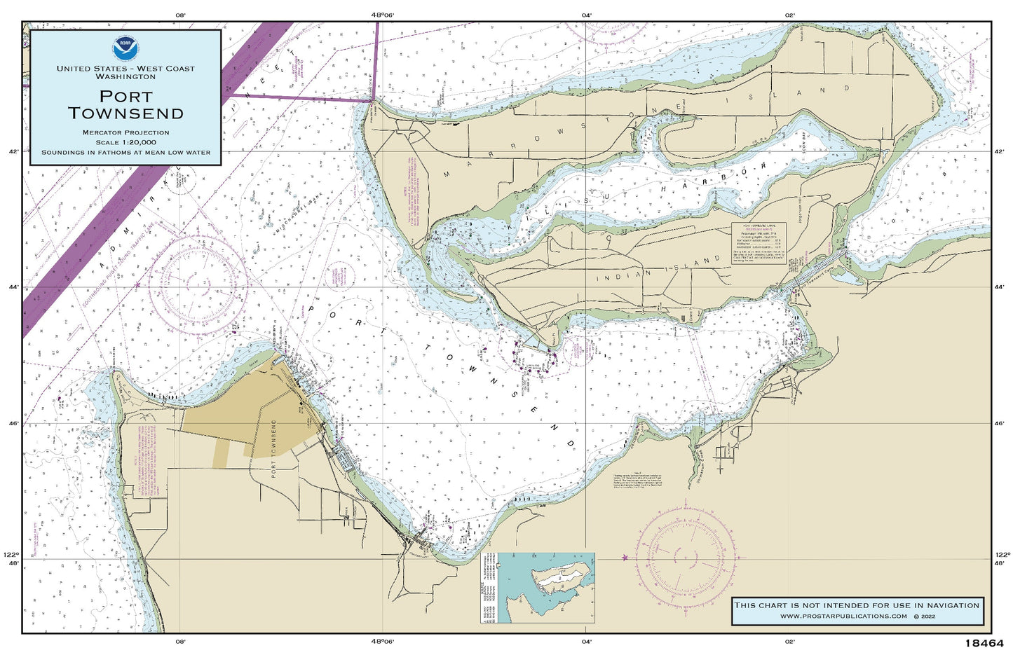 Nautical Placemat: Port Townsend