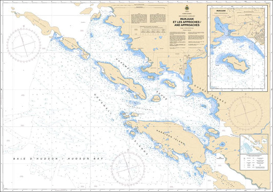 CHS Chart 5471: Inukjuak et les Approches and Approaches