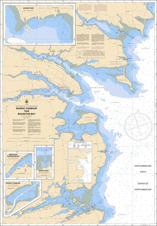 CHS Chart 4935: Murray Harbour to/à Boughton Bay