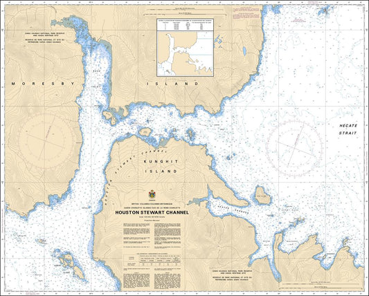 CHS Chart 3855: Houston Stewart Channel