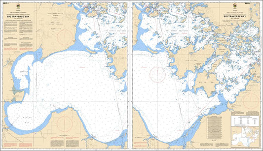 CHS Chart 6211: Big Traverse Bay