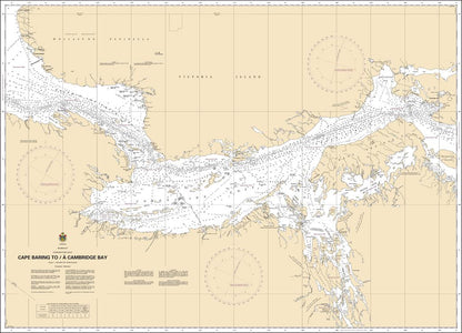 CHS Chart 7082: Cape Baring to/à Cambridge Bay