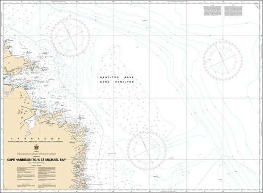 CHS Chart 8048: Cape Harrison to / à St. Michael Bay