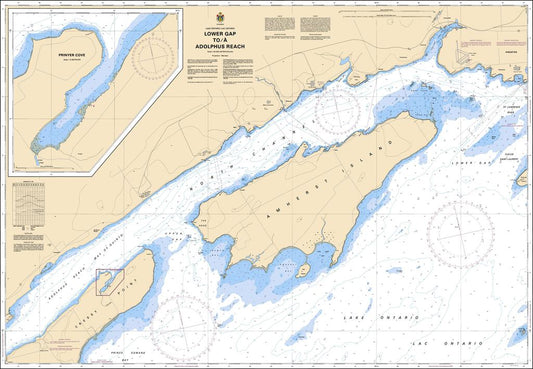 CHS Chart 2018: Lower Gap to/à Adolphus Reach