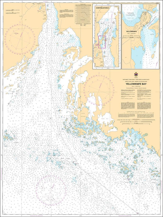 CHS Chart 6369: Yellowknife Bay