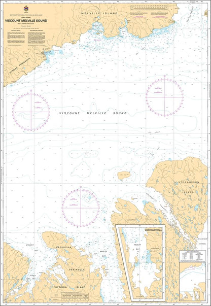 CHS Chart 7571: Viscount Melville Sound