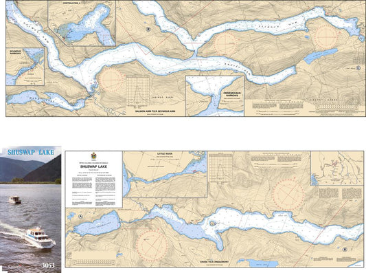 CHS Chart 3053: Shuswap Lake