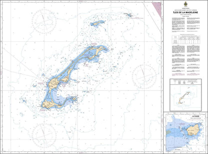 CHS Chart 4950: Îles de la Madeleine