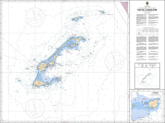 CHS Chart 4950: Îles de la Madeleine