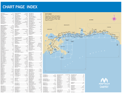 Chartkit Region 16: New Orleans to Panama City Fl (14th Ed)