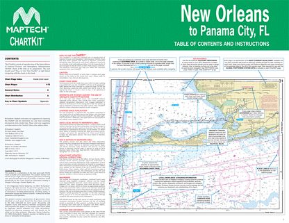 Chartkit Region 16: New Orleans to Panama City Fl (14th Ed)