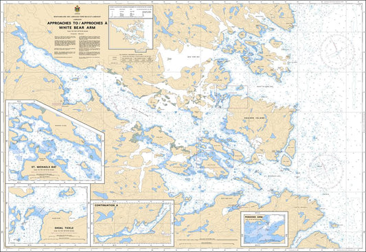 CHS Chart 5032: Approaches to / à White Bear Arm