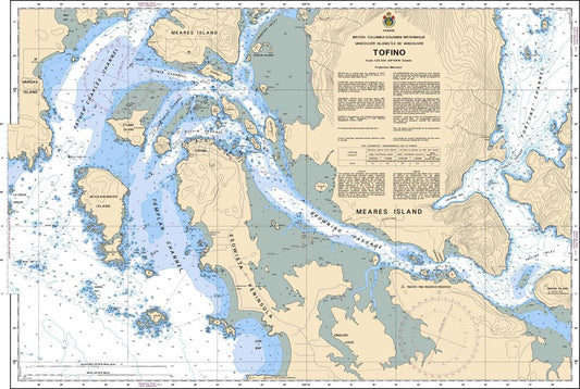 CHS Chart 3685: Tofino