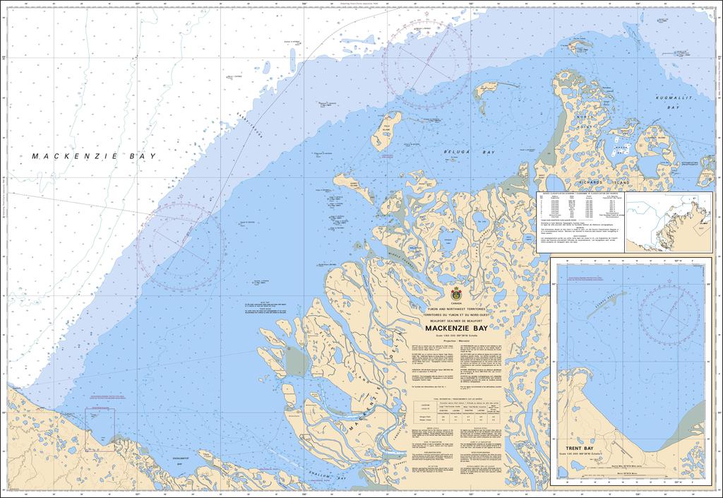 CHS Chart 7662: Mackenzie Bay