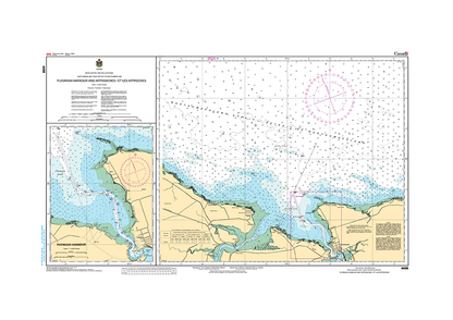 CHS Print-on-Demand Charts Canadian Waters-4498: Pugwash Harbour and approaches / et les approches, CHS POD Chart-CHS4498