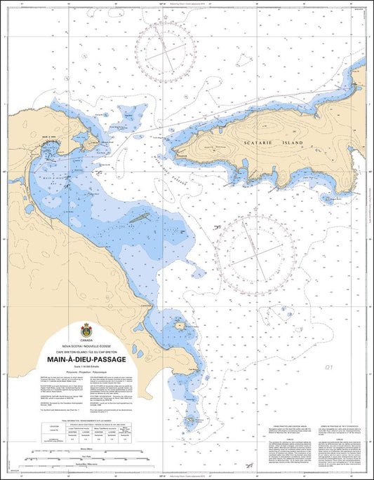 CHS Chart 4377: Main-à-Dieu Passage