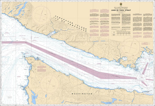 CHS Chart 3606: Juan de Fuca Strait