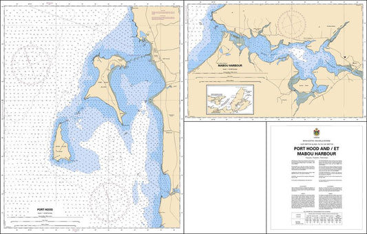 CHS Chart 4448: Port Hood and/et Mabou Harbour