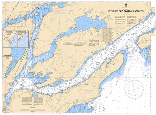 CHS Chart 2006: Upper Gap to/à Telegraph Narrows