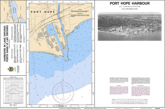 CHS Chart 2053: Port Hope Harbour