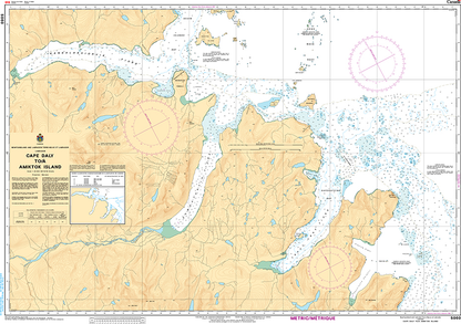 CHS Print-on-Demand Charts Canadian Waters-5060: Cape Daly to/ˆ Amiktok Island, CHS POD Chart-CHS5060