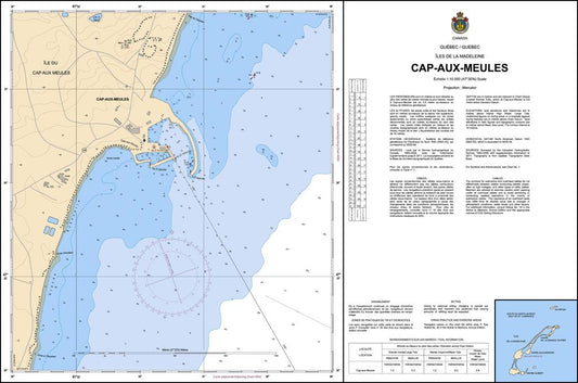 CHS Chart 4956: Cap-aux-Meules