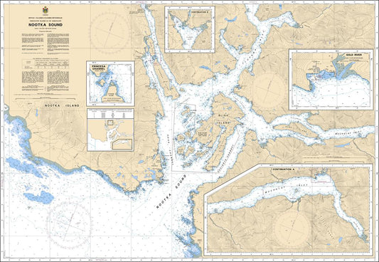 CHS Chart 3675: Nootka Sound