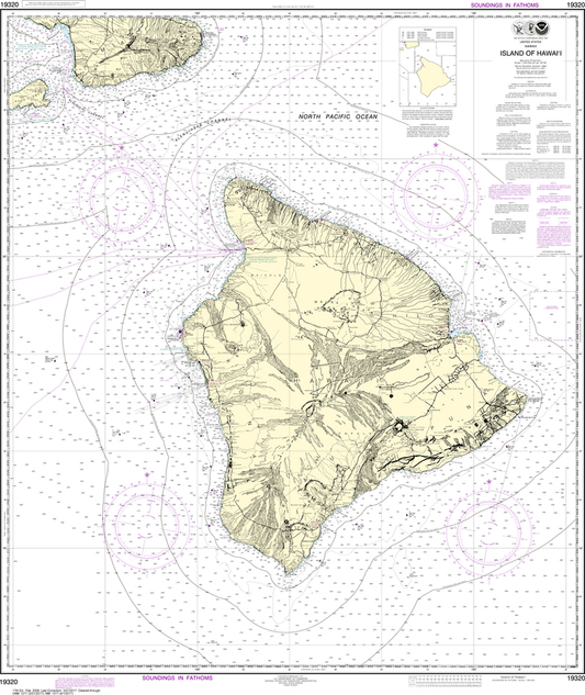 NOAA Chart 19320: Island Of Hawai'i