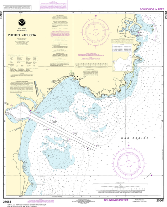 NOAA Chart 25661: Puerto Yabucoa