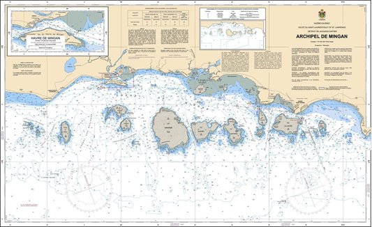 CHS Chart 4432: Archipel de Mingan