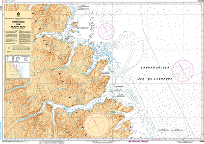 CHS Print-on-Demand Charts Canadian Waters-5058: North Head to/ˆ Murphy Head, CHS POD Chart-CHS5058