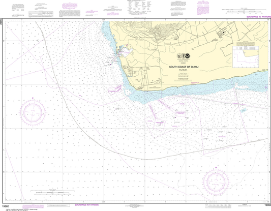 NOAA Chart 19362: South Coast of O'ahu - Kalaeloa