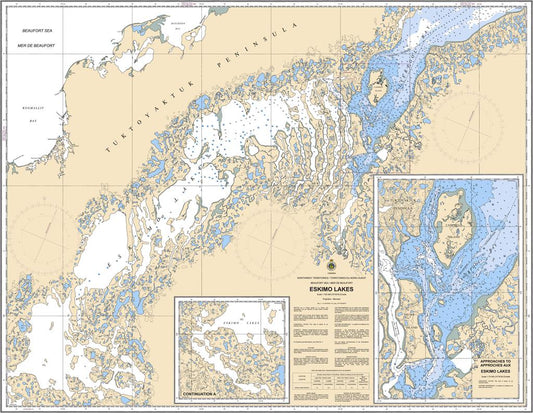 CHS Chart 7608: Eskimo Lakes