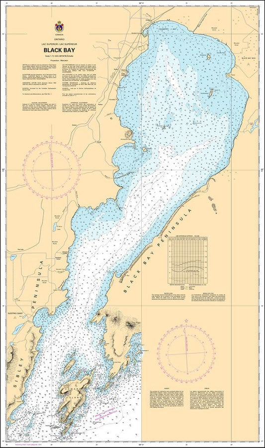 CHS Chart 2313: Black Bay