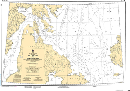 CHS Print-on-Demand Charts Canadian Waters-7065: Mill Island to Winter Island, CHS POD Chart-CHS7065