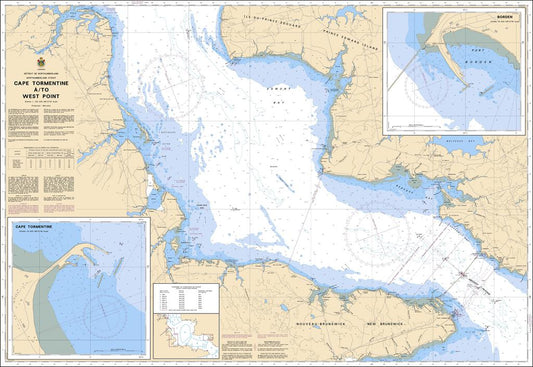 CHS Chart 4905: Cape Tormentine à / to West Point