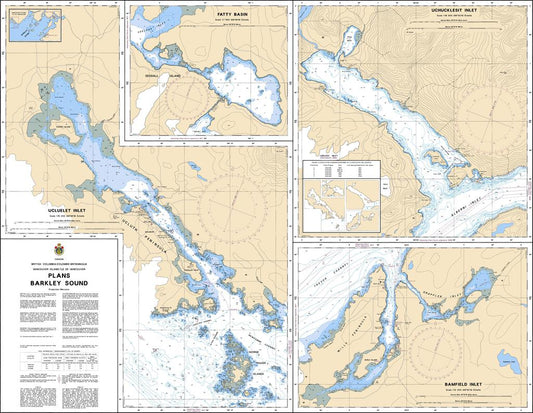 CHS Chart 3646: Plans - Barkley Sound