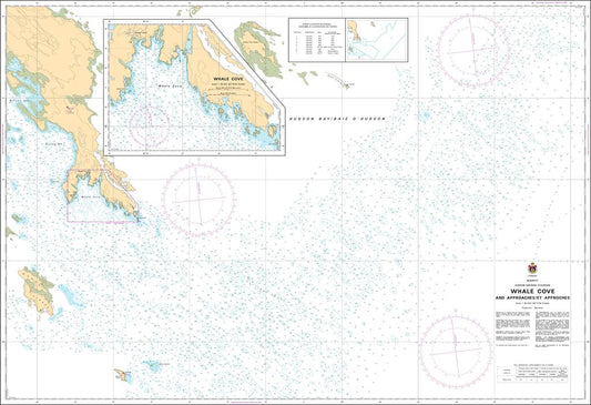 CHS Chart 5642: Whale Cove and Approaches / et Approches