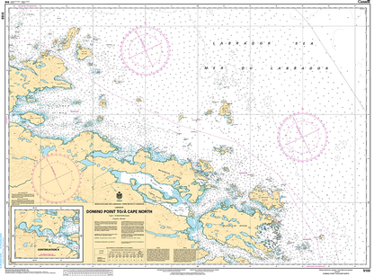 CHS Print-on-Demand Charts Canadian Waters-5133: Domino Point to / ˆ Cape North, CHS POD Chart-CHS5133