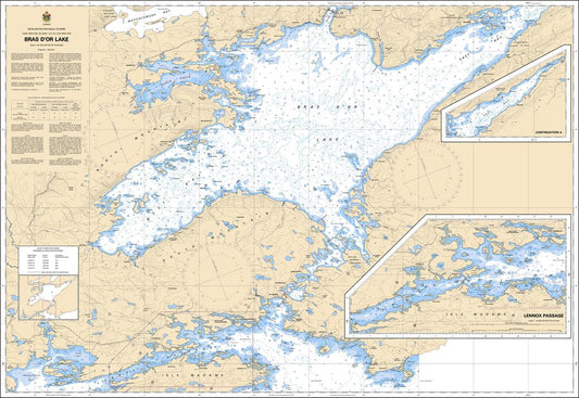 CHS Chart 4279: Bras DOr Lake