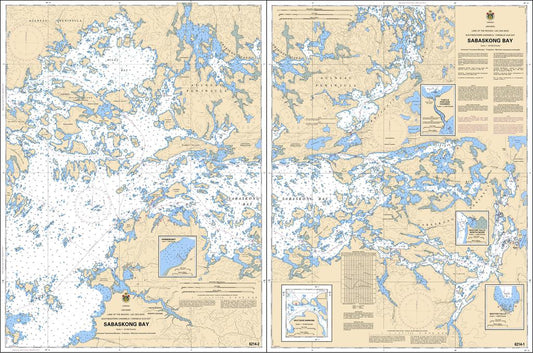 CHS Chart 6214: Sabaskong Bay