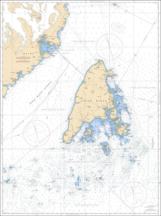 CHS Chart 4340: Grand Manan