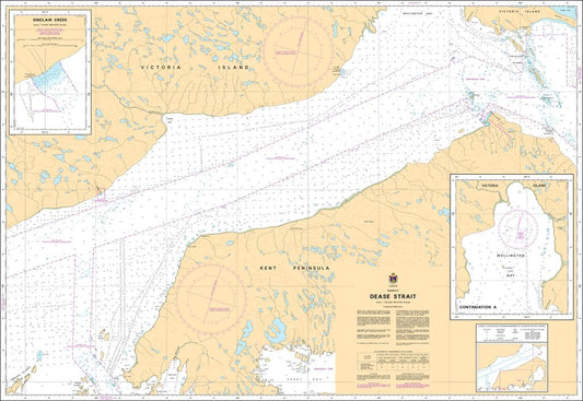 CHS Chart 7779: Dease Strait