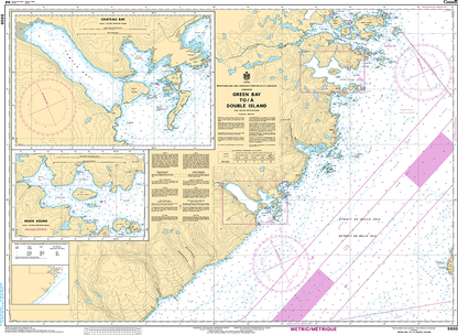CHS Print-on-Demand Charts Canadian Waters-5030: Green Bay to/€ Double Island, CHS POD Chart-CHS5030